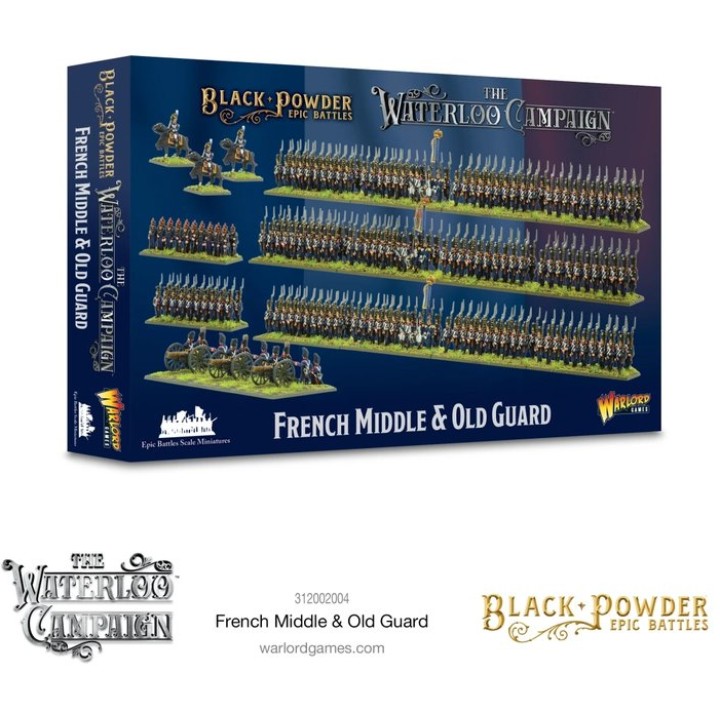 Black Powder Epic Battles: French Middle & Old Guard | Jeux et Trolleries | Spécialiste des jeux de société, jeux de cartes et w