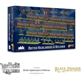 Black Powder Epic Battles: British Highlanders & Riflemen | Jeux et Trolleries | Spécialiste des jeux de société, jeux de cartes
