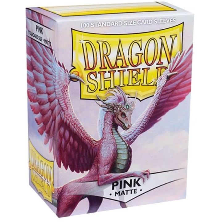 Dragon Shield - 100 sleeves - Pink Matte