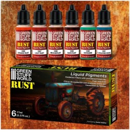 Liquid Pigments Rust | Jeux et Trolleries | Spécialiste des jeux de société, jeux de cartes et wargames