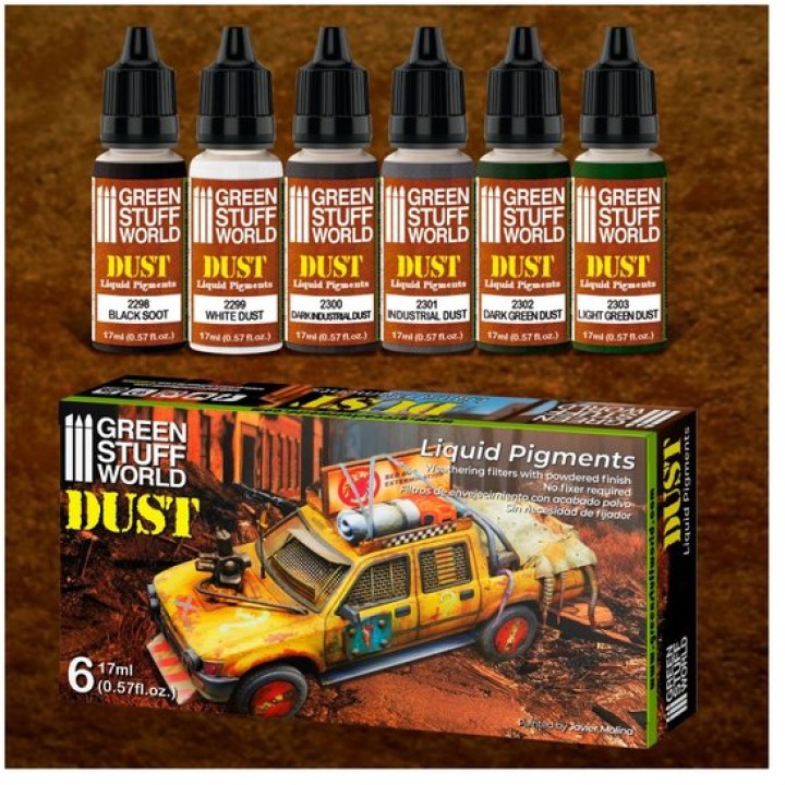 Liquid Pigments Dust | Jeux et Trolleries | Spécialiste des jeux de société, jeux de cartes et wargames