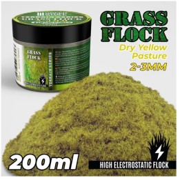 Herbe Statique 2-3mm- DRY YELLOW PASTURE - 200ml | Jeux et Trolleries | Spécialiste des jeux de société, jeux de cartes et warga