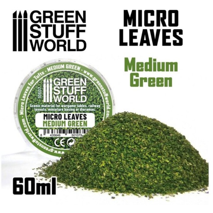 MICRO FEUILLES - Mélange vert moyen | Jeux et Trolleries | Spécialiste des jeux de société, jeux de cartes et wargames