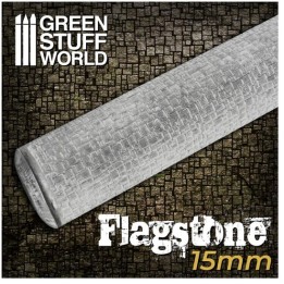 Rouleau texturé - Chaussée de dalles 15mm | Jeux et Trolleries | Spécialiste des jeux de société, jeux de cartes et wargames