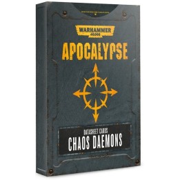 Apocalypse : Chaos Deamons Datasheet Cards | Jeux et Trolleries | Spécialiste des jeux de société, jeux de cartes et wargames