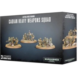 Cadian Heavy Weapons Squad | Jeux et Trolleries | Spécialiste des jeux de société, jeux de cartes et wargames