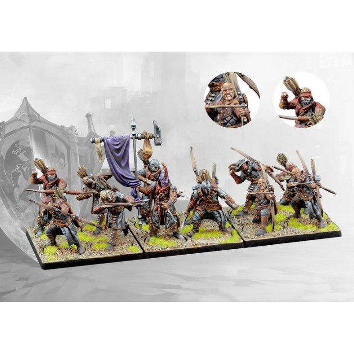 Hundred kingdoms - Longbowmen | Jeux et Trolleries | Spécialiste des jeux de société, jeux de cartes et wargames