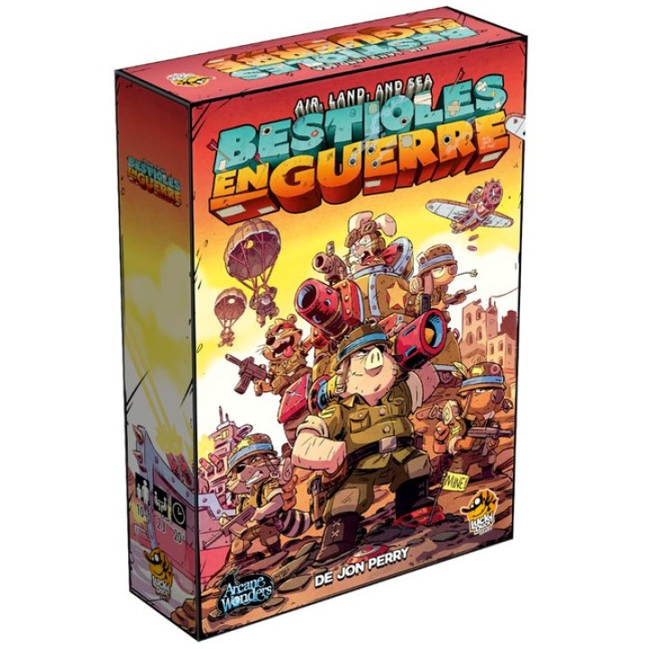 Air, Land and Sea - Bestioles en Guerre | Jeux et Trolleries | Spécialiste des jeux de société, jeux de cartes et wargames