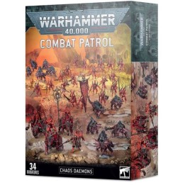 "Warhammer 40K : Patrouille Démons de Khorne | 34 Figurines pour un Ost Sanguinaire"