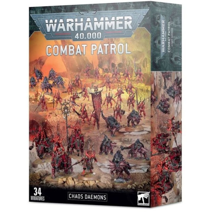 "Warhammer 40K : Patrouille Démons de Khorne | 34 Figurines pour un Ost Sanguinaire"