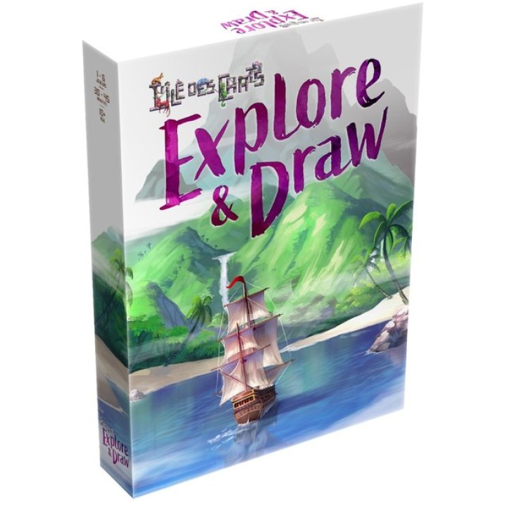 L'ile des chats - Explore and draw | Jeux et Trolleries | Spécialiste des jeux de société, jeux de cartes et wargames