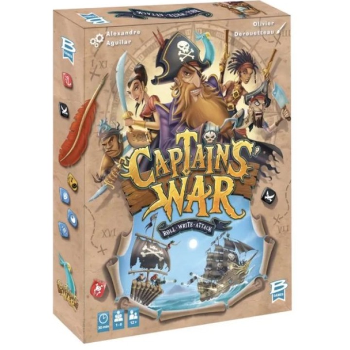 Captains war | Jeux et Trolleries | Spécialiste des jeux de société, jeux de cartes et wargames