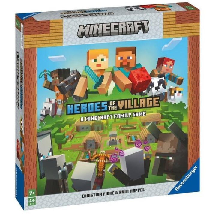 Minecraft - Heroes of the village | Jeux et Trolleries | Spécialiste des jeux de société, jeux de cartes et wargames