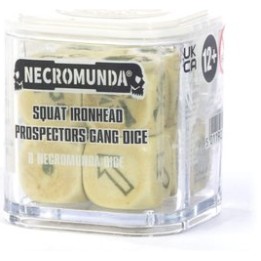 Necromunda - Squat Ironhead prospectors gang dice | Jeux et Trolleries | Spécialiste des jeux de société, jeux de cartes et warg