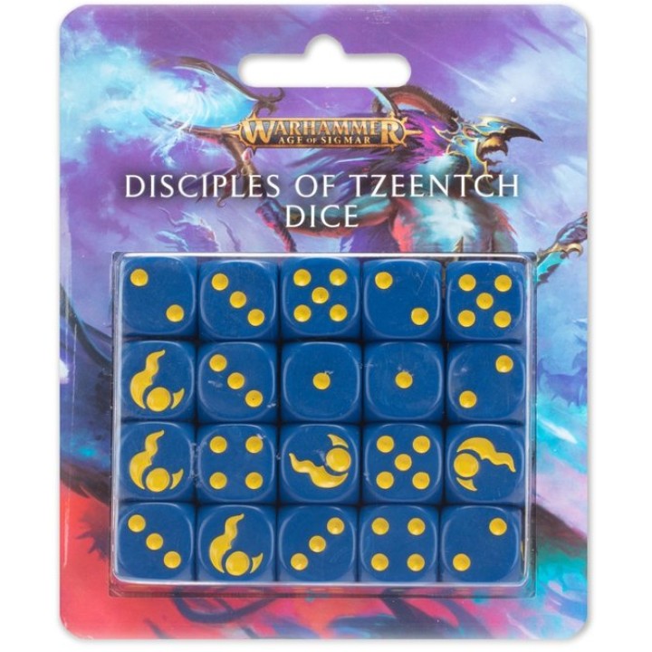 Disciples of Tzeentch dice | Jeux et Trolleries | Spécialiste des jeux de société, jeux de cartes et wargames