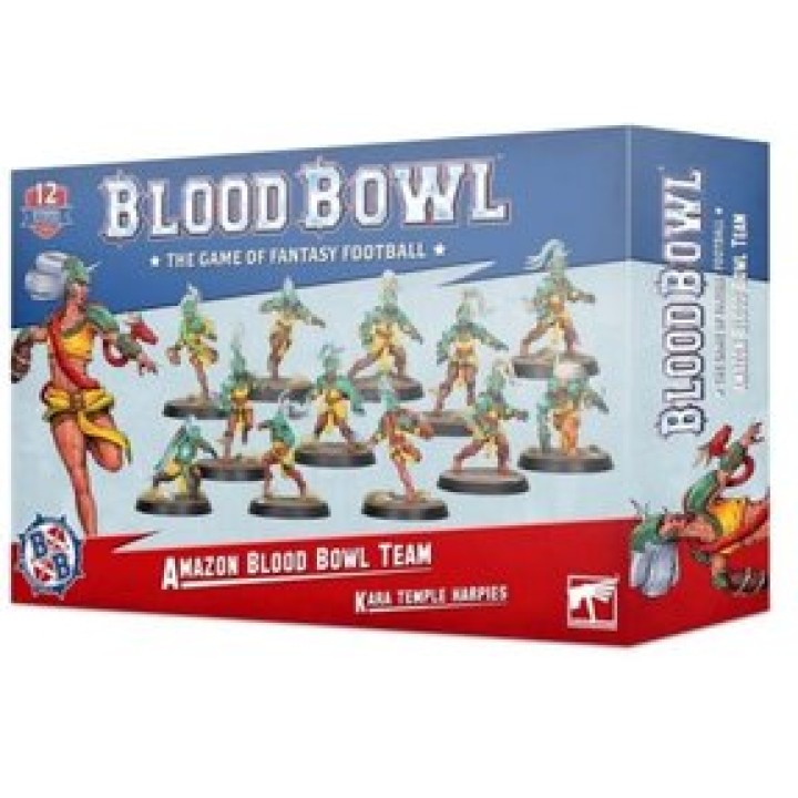 Bloodbowl - Amazon team | Jeux et Trolleries | Spécialiste des jeux de société, jeux de cartes et wargames