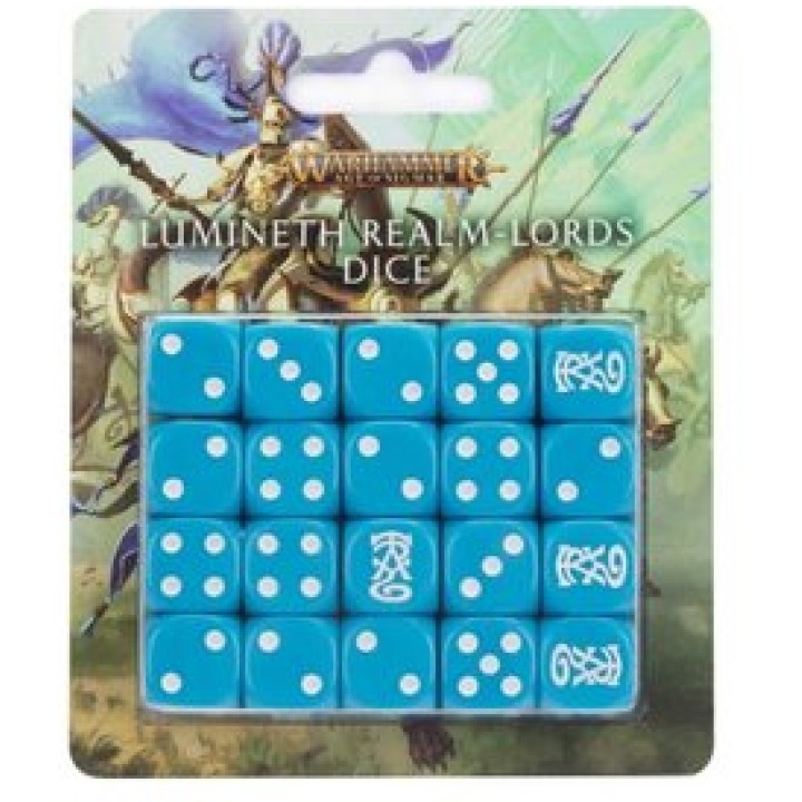 Lumineth realm lords - set de dés | Jeux et Trolleries | Spécialiste des jeux de société, jeux de cartes et wargames