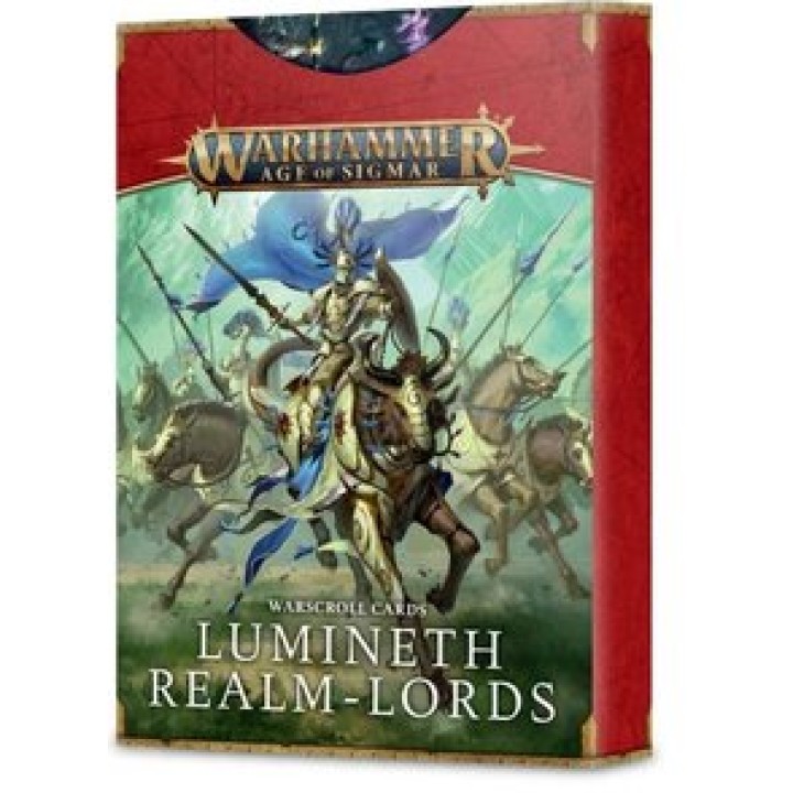 Lumineth realm lords - Warscroll cards | Jeux et Trolleries | Spécialiste des jeux de société, jeux de cartes et wargames
