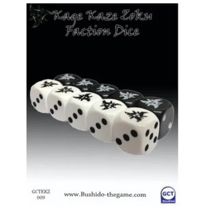 Des de faction - Kage Kaze - ancienne version | Jeux et Trolleries | Spécialiste des jeux de société, jeux de cartes et wargames