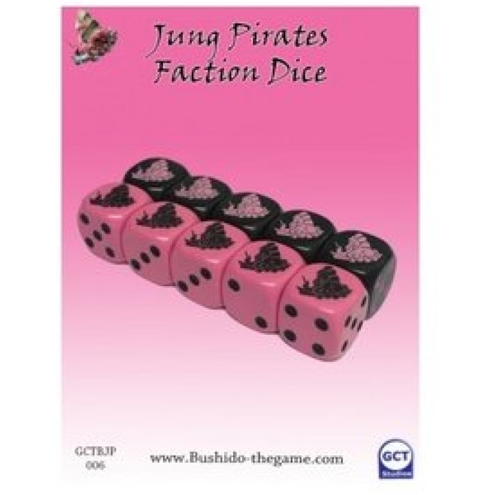 Des de faction - Jung pirates - ancienne version | Jeux et Trolleries | Spécialiste des jeux de société, jeux de cartes et warga