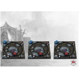Conquest - Bases and stands - Cursed cathedral - Cavalry | Jeux et Trolleries | Spécialiste des jeux de société, jeux de cartes 