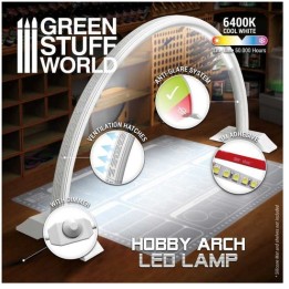 Hobby arch - LED Lamp - Faded white | Jeux et Trolleries | Spécialiste des jeux de société, jeux de cartes et wargames