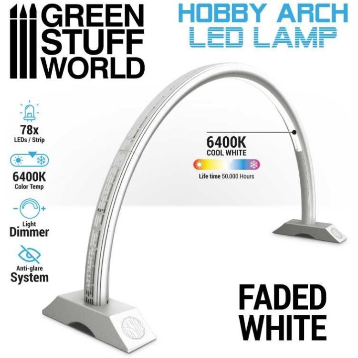 Hobby arch - LED Lamp - Faded white | Jeux et Trolleries | Spécialiste des jeux de société, jeux de cartes et wargames