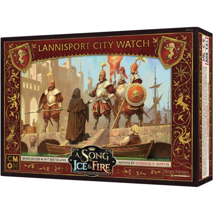 A song of ice and fire - Lannisport city watch | Jeux et Trolleries | Spécialiste des jeux de société, jeux de cartes et wargame