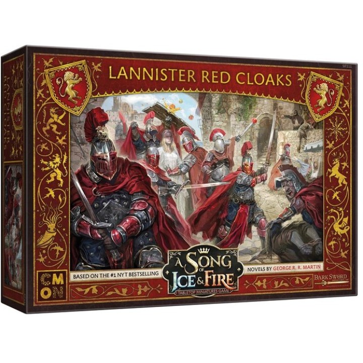 A song of ice and fire - Lannister red cloaks | Jeux et Trolleries | Spécialiste des jeux de société, jeux de cartes et wargames