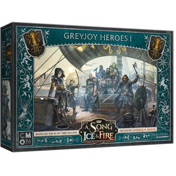 A song of ice and fire - Greyjoy heroes 1 | Jeux et Trolleries | Spécialiste des jeux de société, jeux de cartes et wargames