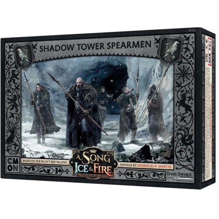 A song of ice and fire - Shadow tower spearmen | Jeux et Trolleries | Spécialiste des jeux de société, jeux de cartes et wargame
