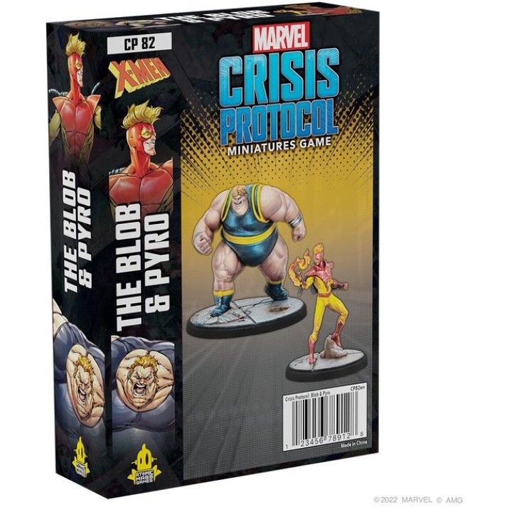 Marvel Crisis Protocol - The Blop and Pyro | Jeux et Trolleries | Spécialiste des jeux de société, jeux de cartes et wargames