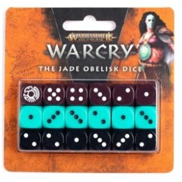 Warcry - The Jade obelisk dice | Jeux et Trolleries | Spécialiste des jeux de société, jeux de cartes et wargames