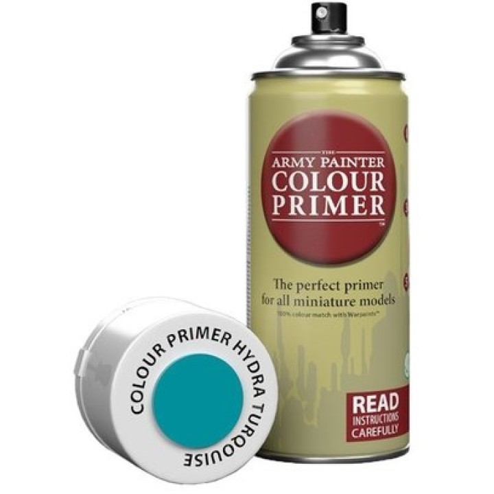 Army painter - Colour primer - Hydra turquoise | Jeux et Trolleries | Spécialiste des jeux de société, jeux de cartes et wargame