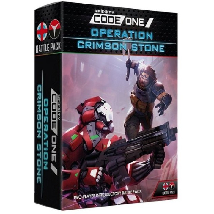 Infinity Code one - Operation Crimson stone | Jeux et Trolleries | Spécialiste des jeux de société, jeux de cartes et wargames