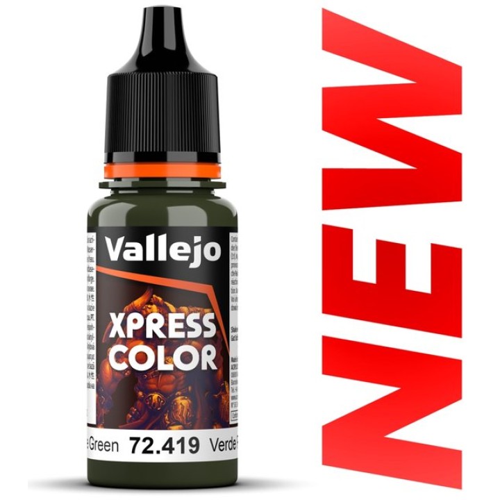Vallejo - Xpress color - Plague green | Jeux et Trolleries | Spécialiste des jeux de société, jeux de cartes et wargames