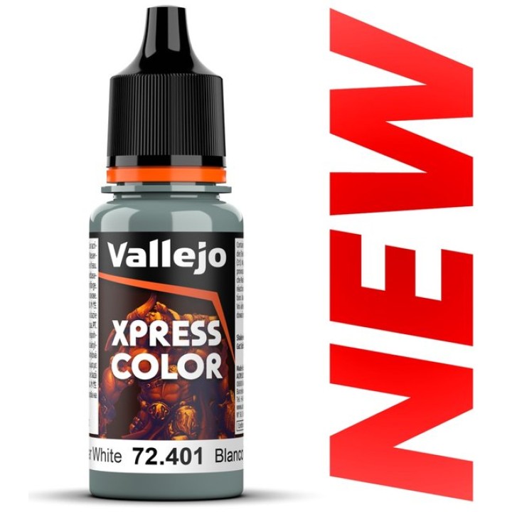Vallejo - Xpress color - Templar white | Jeux et Trolleries | Spécialiste des jeux de société, jeux de cartes et wargames