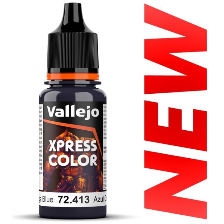 Vallejo - Xpress color - Omega blue | Jeux et Trolleries | Spécialiste des jeux de société, jeux de cartes et wargames