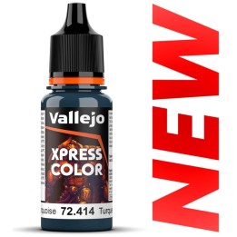 Vallejo - Xpress color - Carribean turquoise | Jeux et Trolleries | Spécialiste des jeux de société, jeux de cartes et wargames