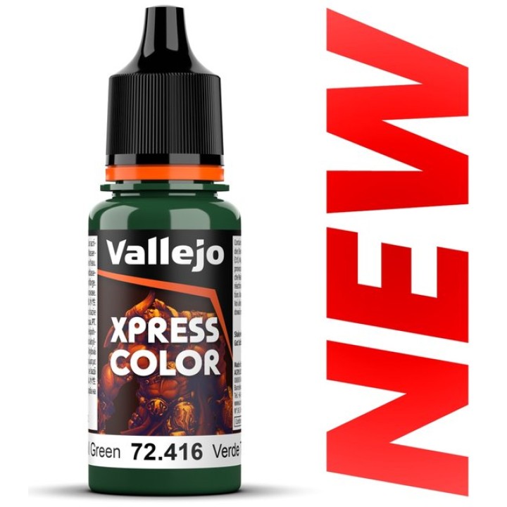 Vallejo - Xpress color - Troll green | Jeux et Trolleries | Spécialiste des jeux de société, jeux de cartes et wargames