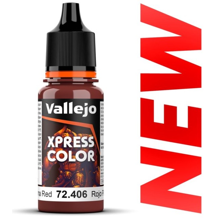 Vallejo - Xpress color - Plasma red | Jeux et Trolleries | Spécialiste des jeux de société, jeux de cartes et wargames