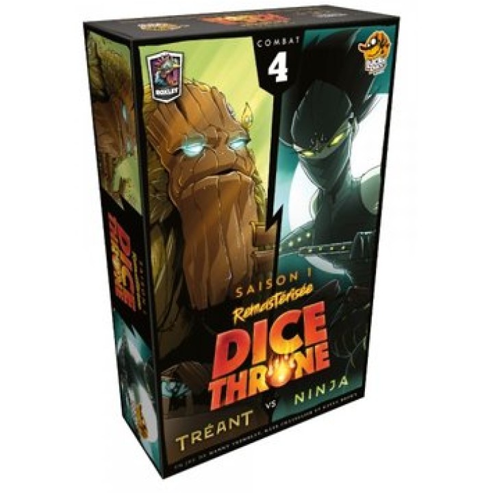 Dice throne - Saison 1 - Treant vs Ninja | Jeux et Trolleries | Spécialiste des jeux de société, jeux de cartes et wargames