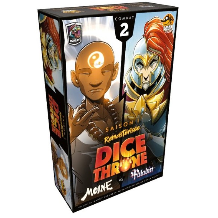 Dice throne - Saison 1 - Moine vs Paladin | Jeux et Trolleries | Spécialiste des jeux de société, jeux de cartes et wargames