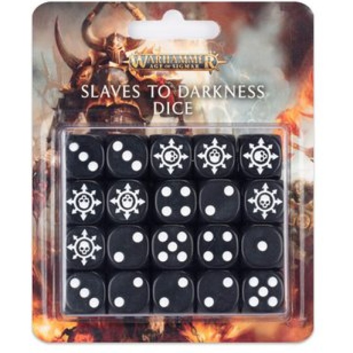 Set de dés Slave to Darkness | Jeux et Trolleries | Spécialiste des jeux de société, jeux de cartes et wargames