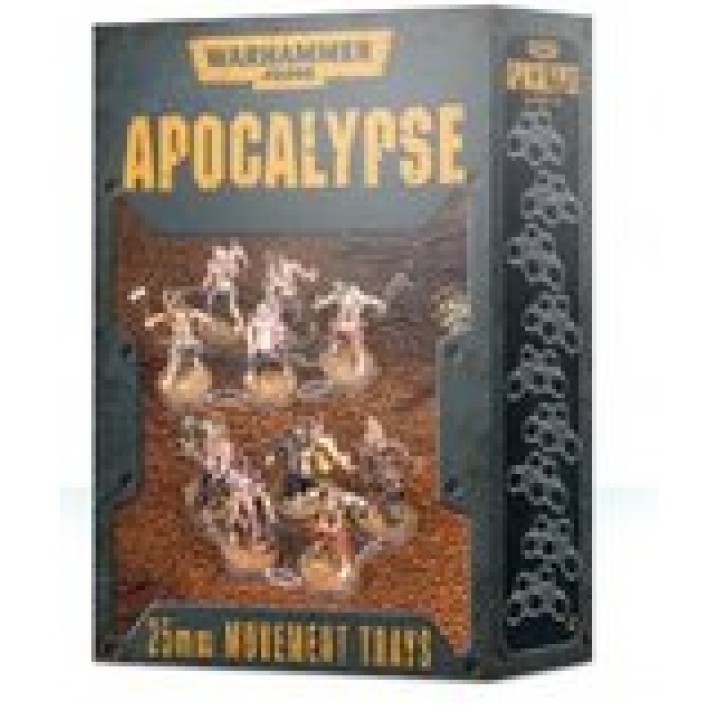 Apocalypse : 25mm Mouvement trays | Jeux et Trolleries | Spécialiste des jeux de société, jeux de cartes et wargames