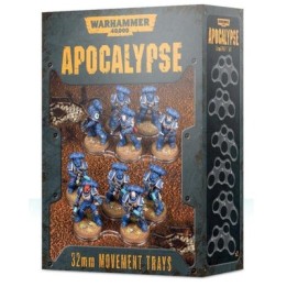 Apocalypse : 32mm Mouvement trays | Jeux et Trolleries | Spécialiste des jeux de société, jeux de cartes et wargames