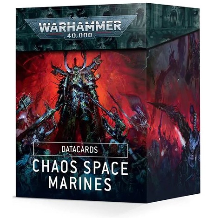 Cartes techniques Chaos Space Marines | Jeux et Trolleries | Spécialiste des jeux de société, jeux de cartes et wargames