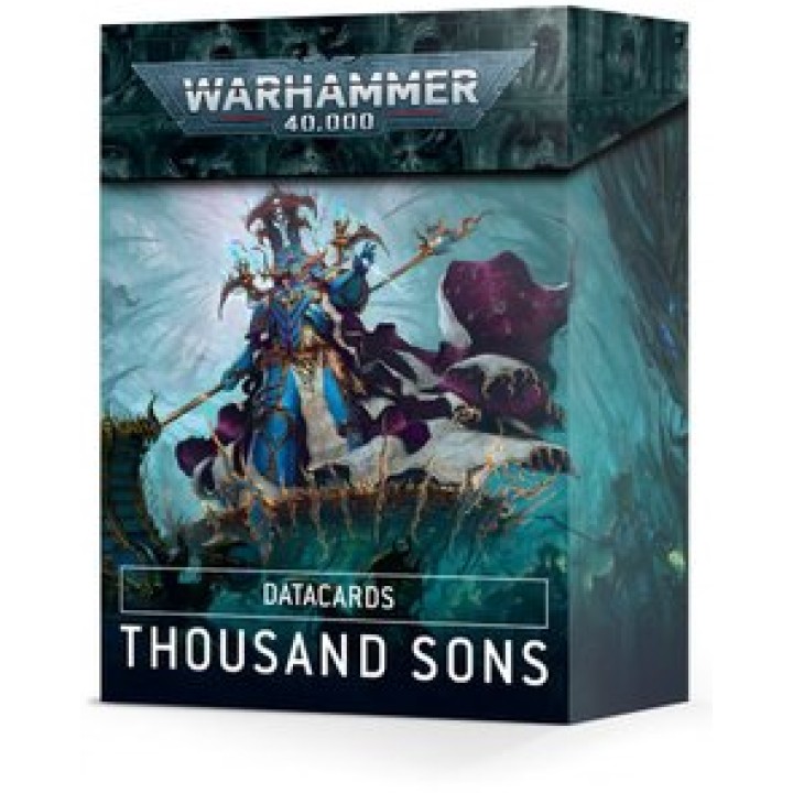 Cartes techniques Thousand Sons | Jeux et Trolleries | Spécialiste des jeux de société, jeux de cartes et wargames