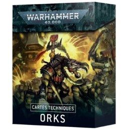 Cartes techniques Orks | Jeux et Trolleries | Spécialiste des jeux de société, jeux de cartes et wargames