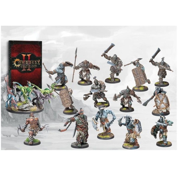 W’adrhŭn: First Blood Warband | Jeux et Trolleries | Spécialiste des jeux de société, jeux de cartes et wargames